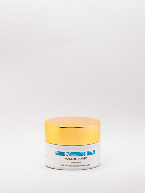 Maschera Viso Oro